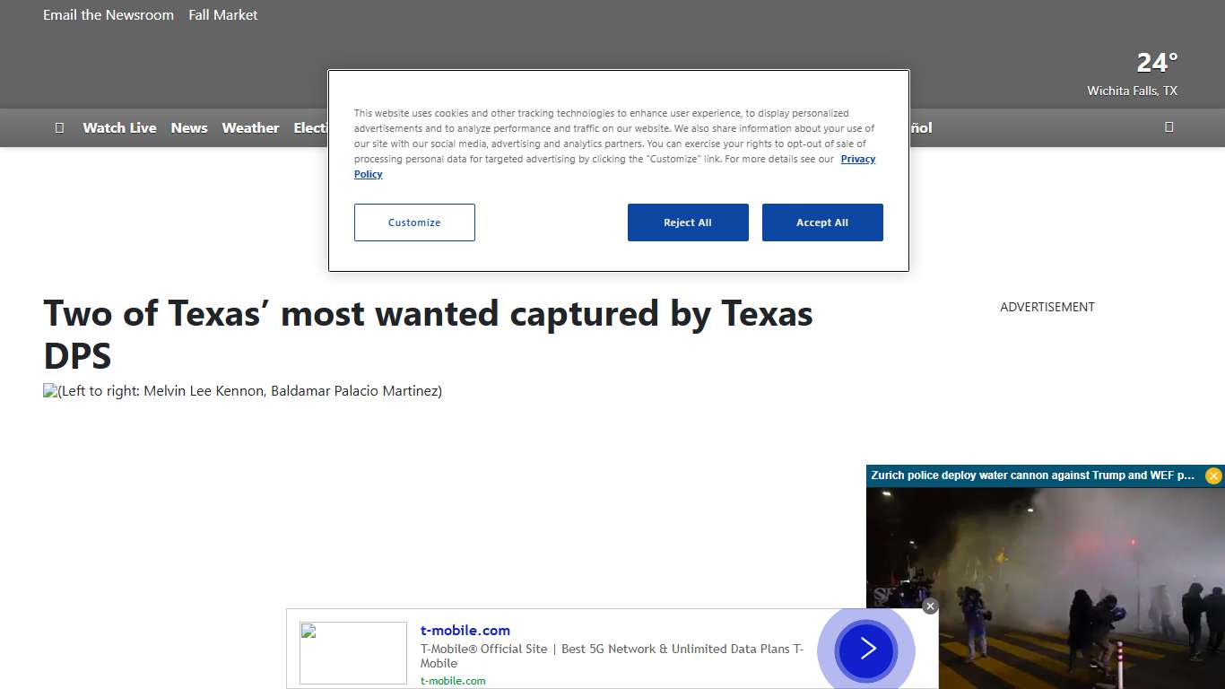 Two of Texas’ most wanted captured by Texas DPS